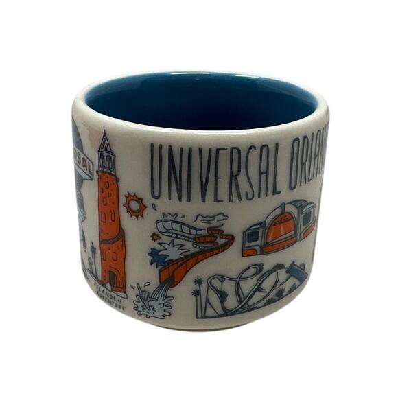 Starbucks Been There Series Pin Drop Universal Orlando Resort Coffee Mug 2 oz - Picture 3 of 5